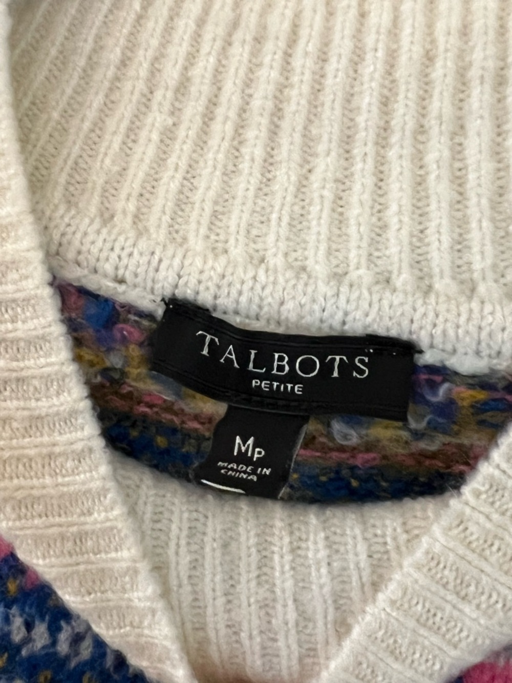 Talbots Fair Isle Sweater - Women - Picture 3 of 3